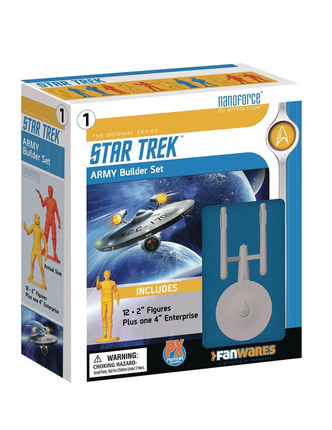 Nanoforce Star Trek Army Builder Set
