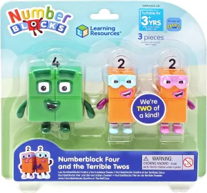 Numberblock Four and The Terrible Twos by Learning Resources - Ages 3 Years 