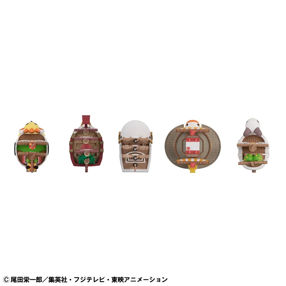 One Piece Yuracolle Series Trading Figure 5-Pack Grand Line 6 Cm