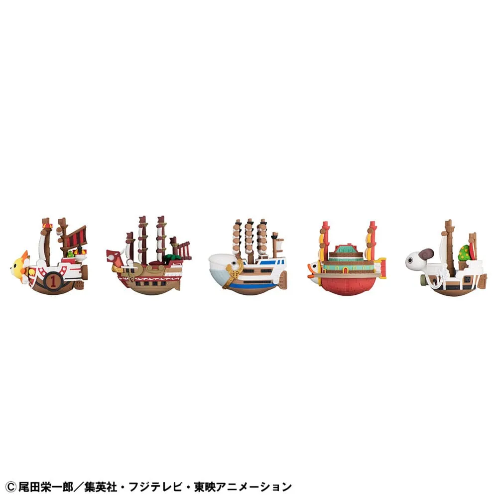 One Piece Yuracolle Series Trading Figure 5-Pack Grand Line 6 Cm