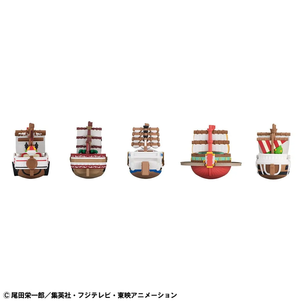 One Piece Yuracolle Series Trading Figure 5-Pack Grand Line 6 Cm