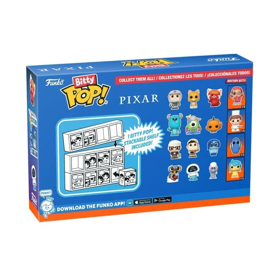 Pixar - Monsters Inc. Bitty Pop! 4-Pack
