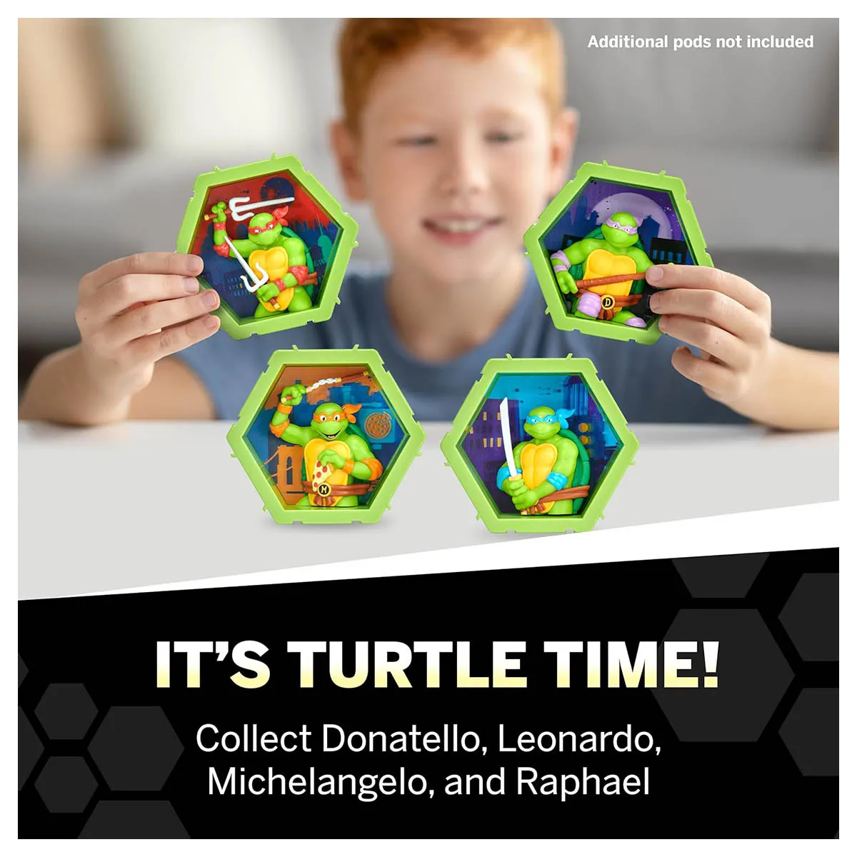 PODS 4D Teenage Mutant Ninja Turtles Donatello Figure