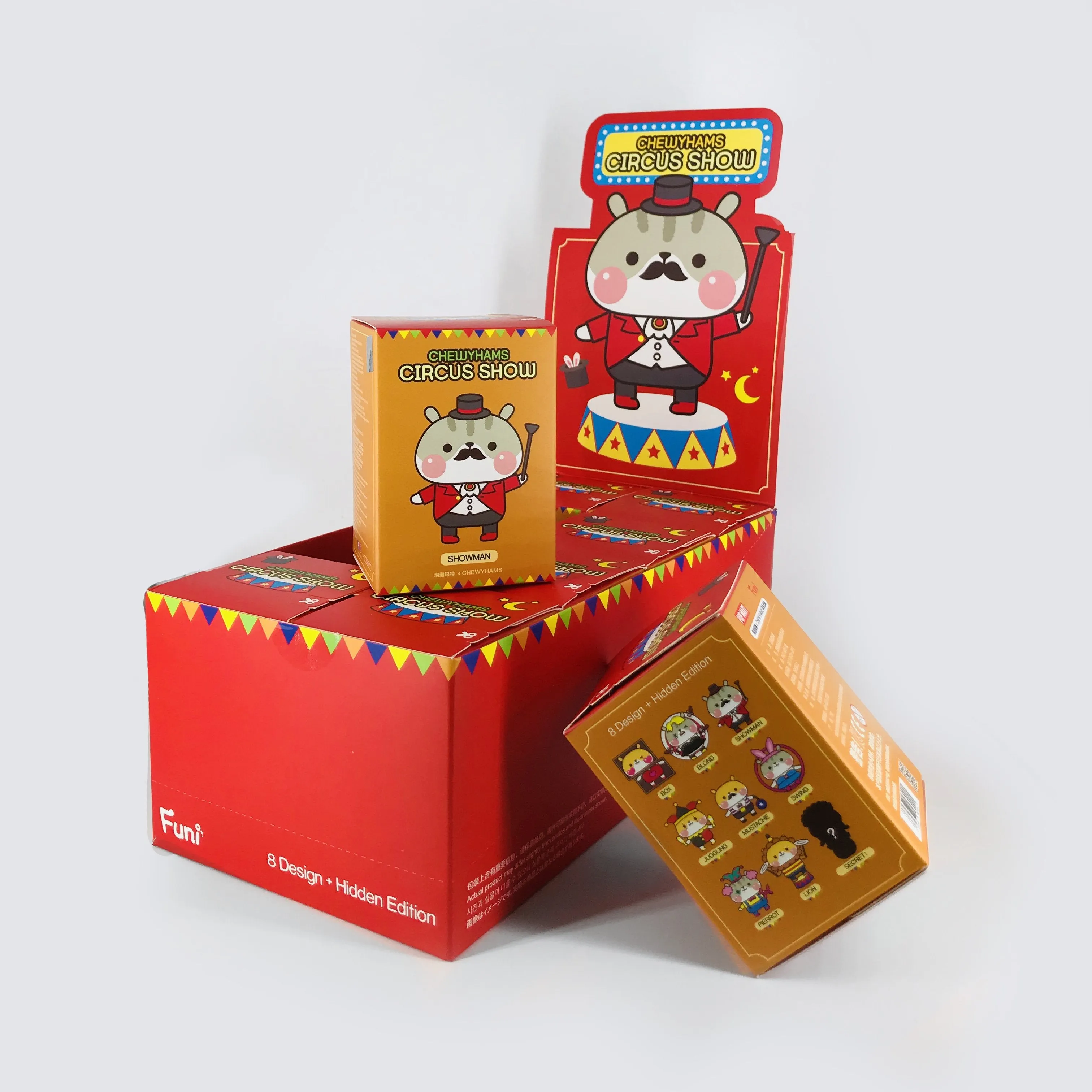 POP MART Chewyhams Circus Show Series