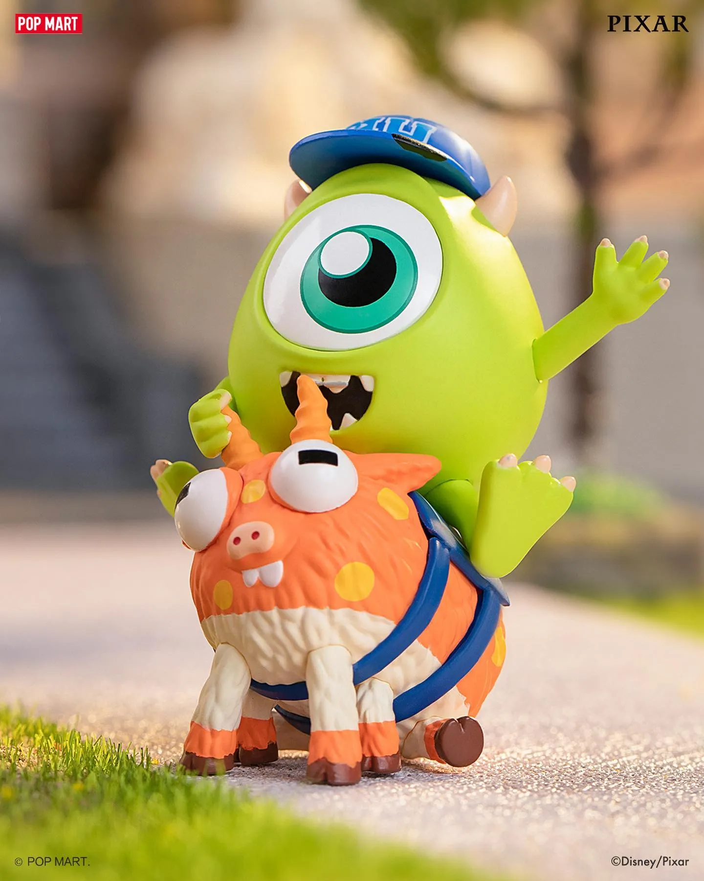 POP MART Disney Pixar Monsters University Oozma Kappa Fraternity Series