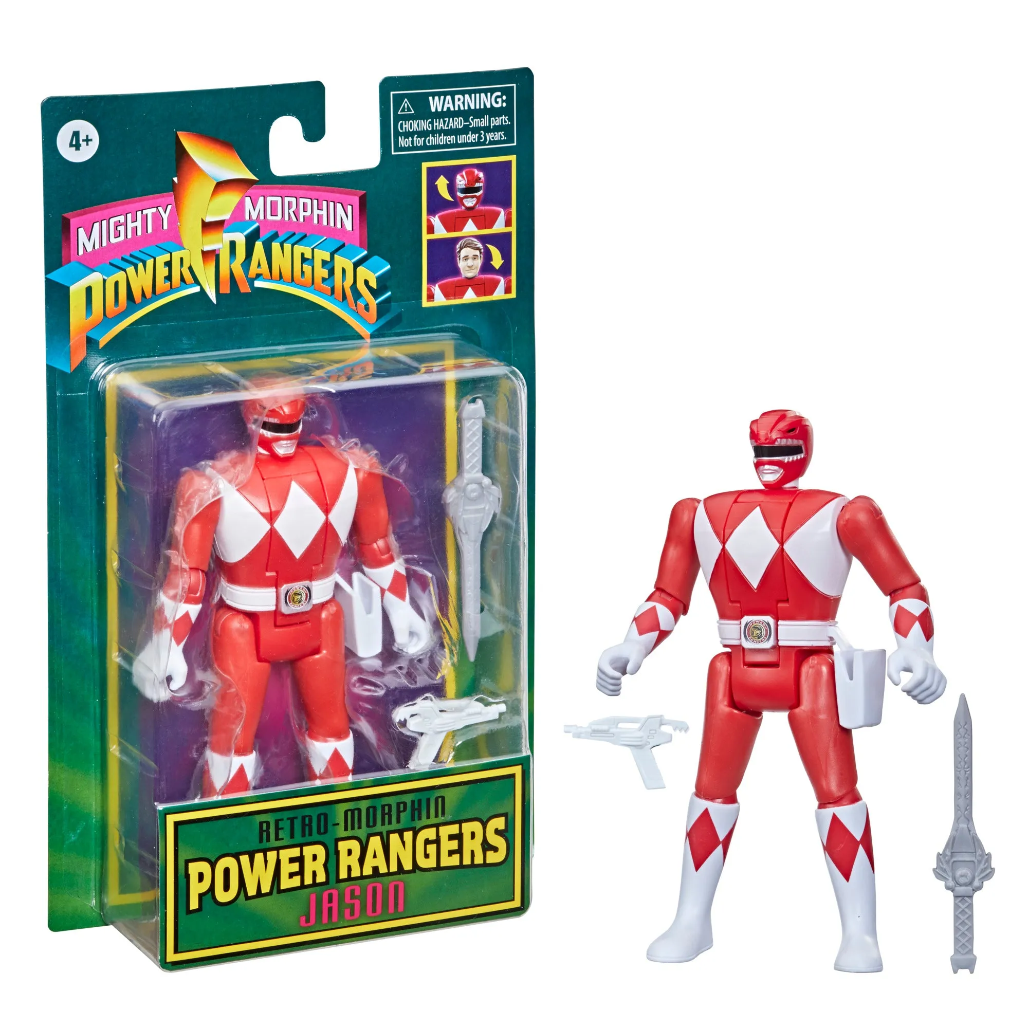 Power Rangers Retro-Morphin Red Ranger Jason