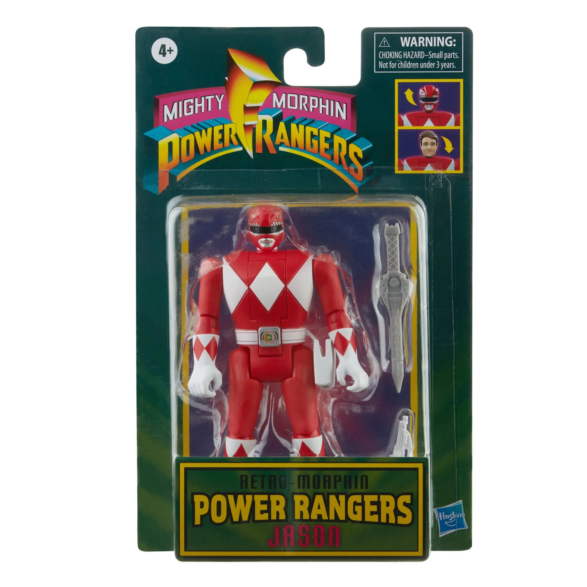 Power Rangers Retro-Morphin Red Ranger Jason