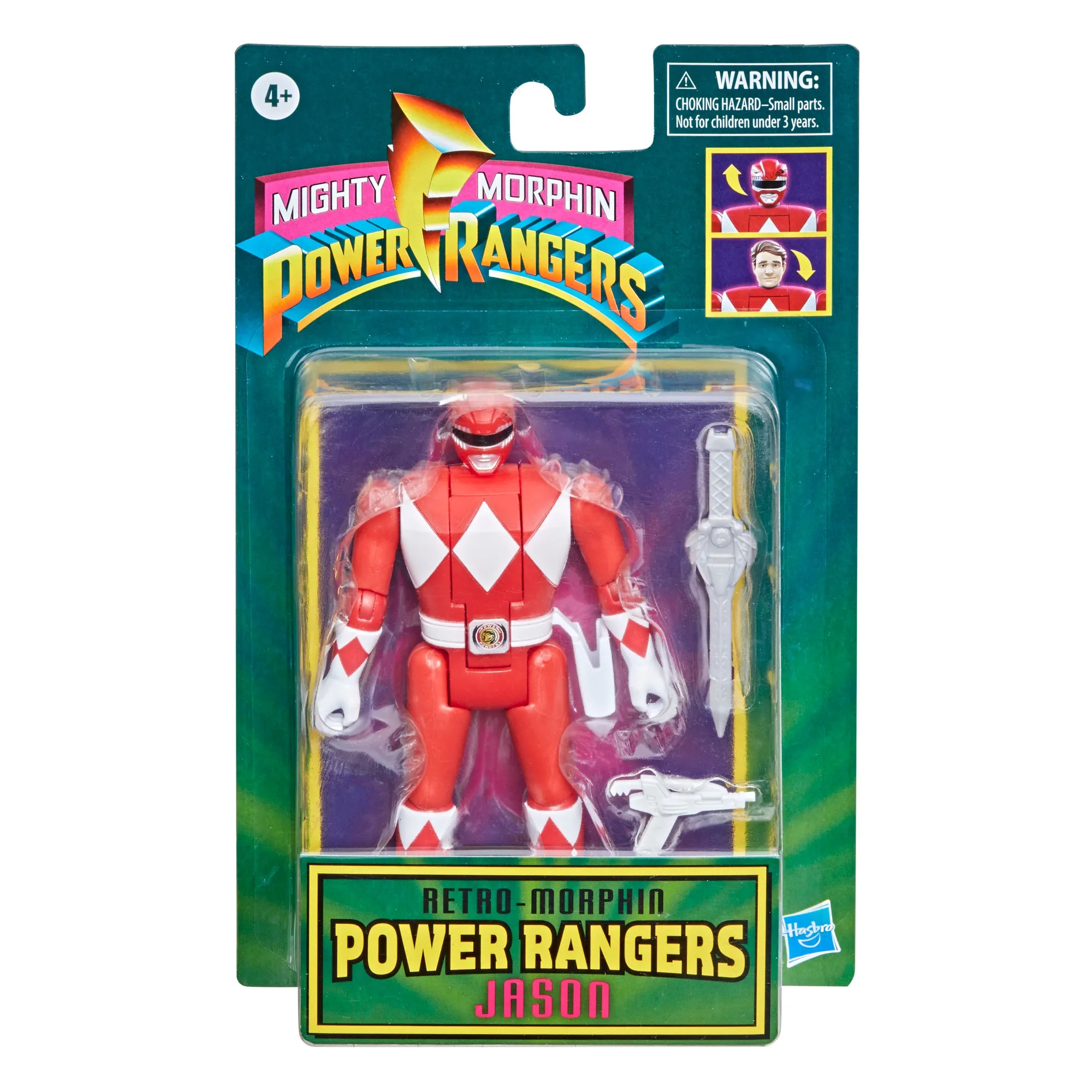 Power Rangers Retro-Morphin Red Ranger Jason