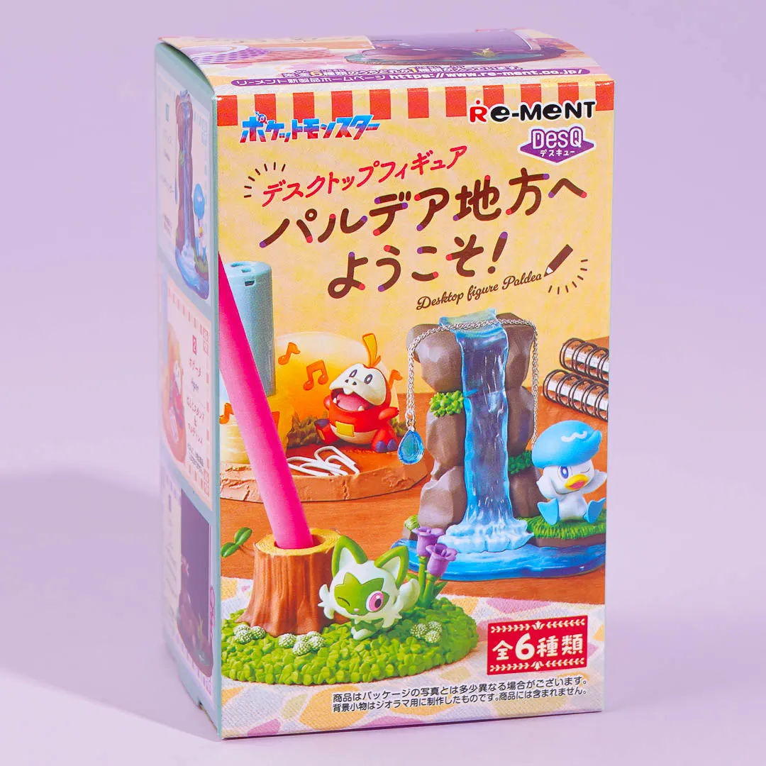 Re-Ment DesQ Pokemon Desktop Figure - To The Paldea Region!