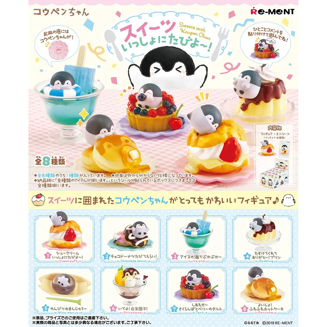 Re-Ment Koupen Chan Let's Eat Sweets Together!