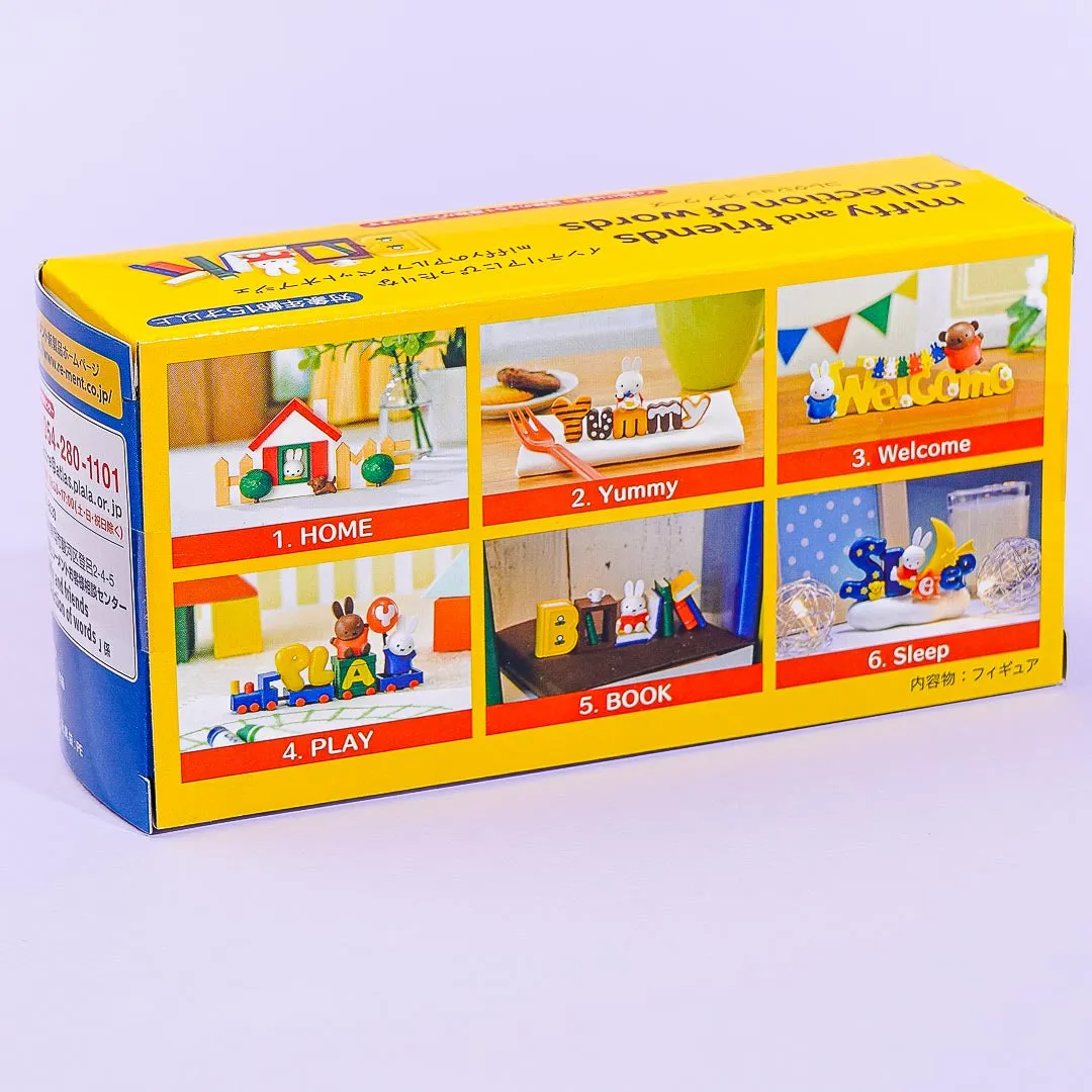 Re-ment Miffy and Friends Collection of Words
