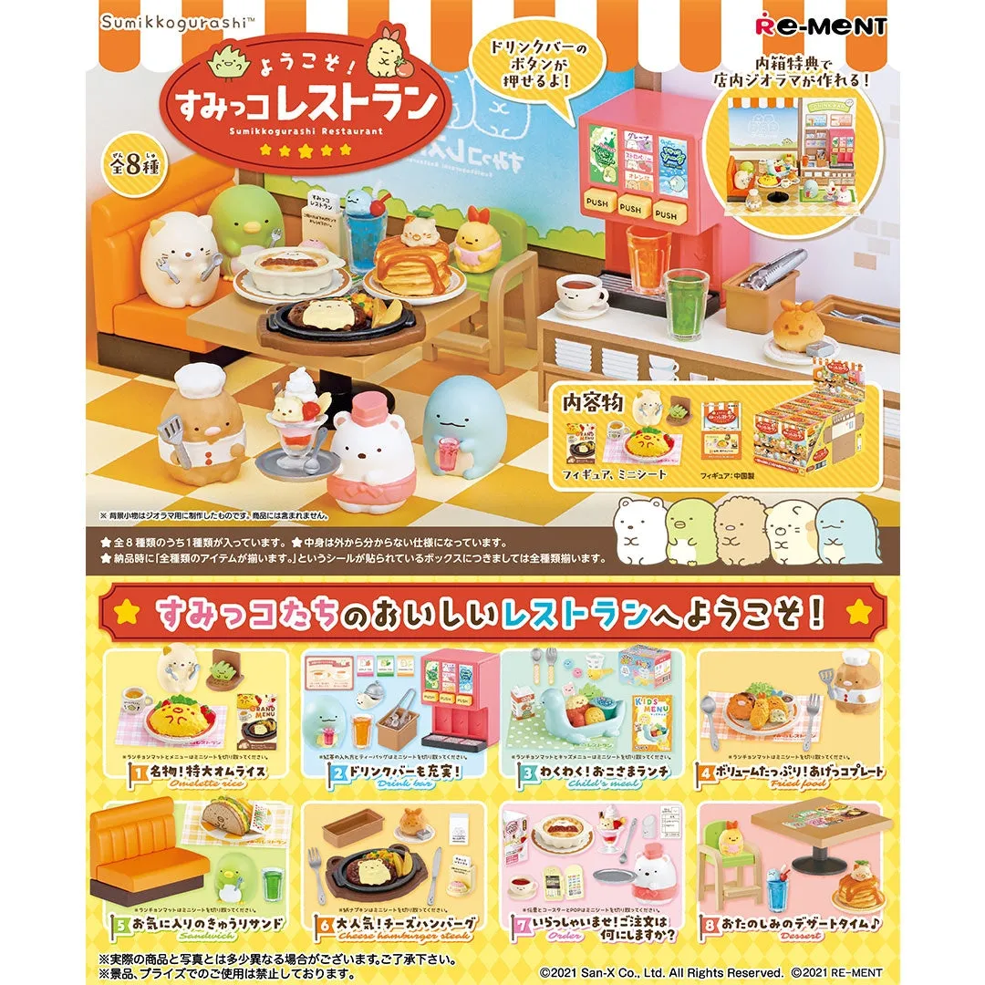Re-Ment Welcome! Sumikko Gurashi Restaurant