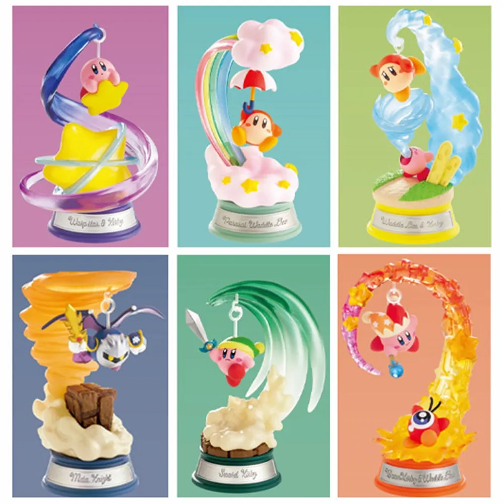 Re-Ment:Swing Kirby Mini Figure Blind Box Asst-Set of 6(Box)