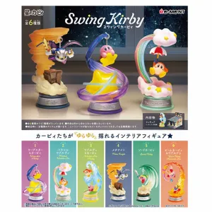 Re-Ment:Swing Kirby Mini Figure Blind Box Asst-Set of 6(Box)