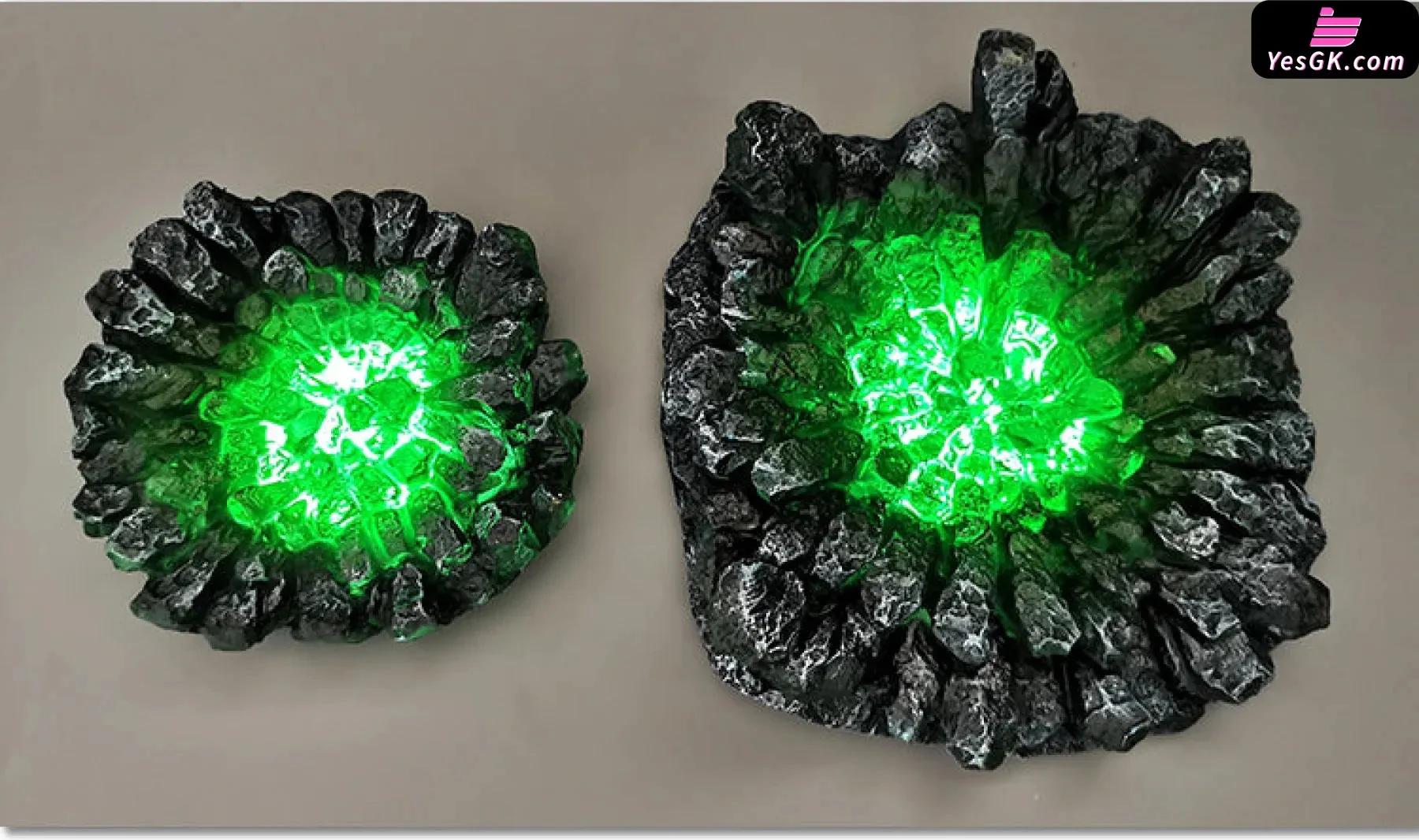 Rock Scene Green Lighting Effect Base - Super Studio