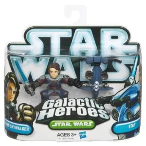 Star Wars Galactic Heroes Figure 2 Pack Anakin Skywalker & Stap