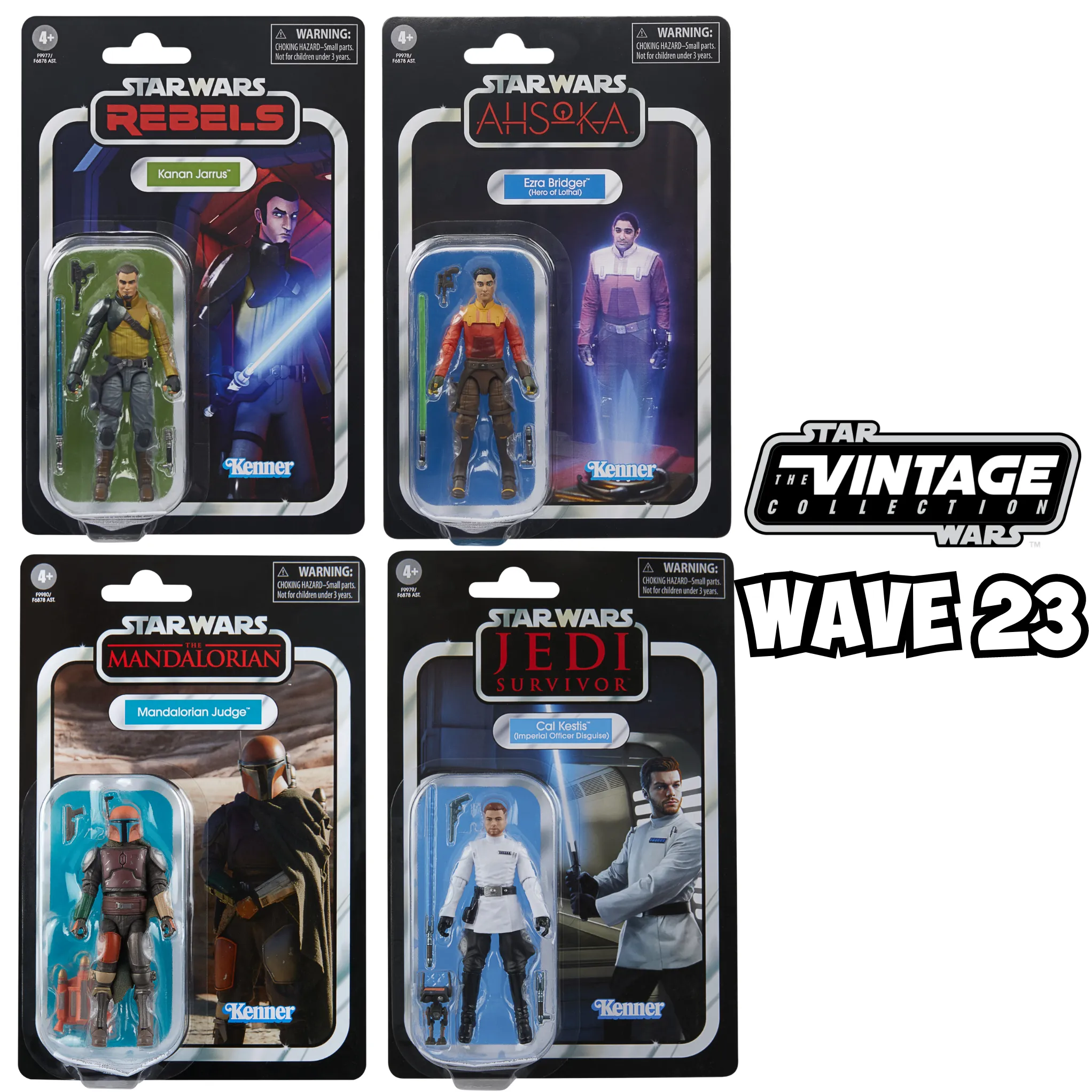 Star Wars Vintage Collection Wave 23 COMPLETE SET OF 4! (Fan Channel Exclusive)