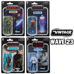 Star Wars Vintage Collection Wave 23 COMPLETE SET OF 4! (Fan Channel Exclusive)