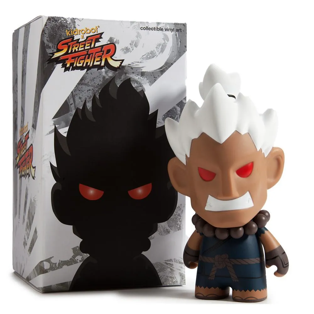 Street Fighter Akuma 7" White Art Figure