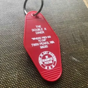The Double R Diner (Twin Peaks) Motel Key FOB Keychain
