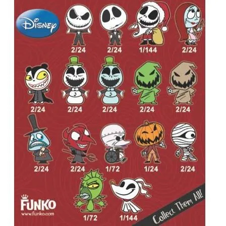The Nightmare Before Christmas Mystery Minis: (1 Blind Box)