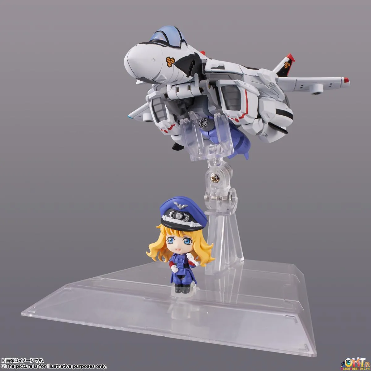 TINY SESSION VF-25F Messiah Valkyrie (Alto machine) with Sheryl - MACROSS F