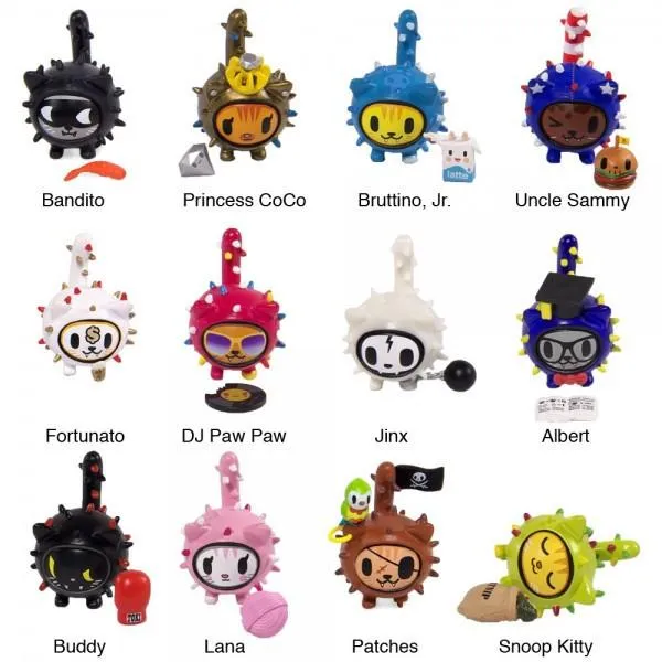 Tokidoki Cactus Kitties: (1 Blind Box)