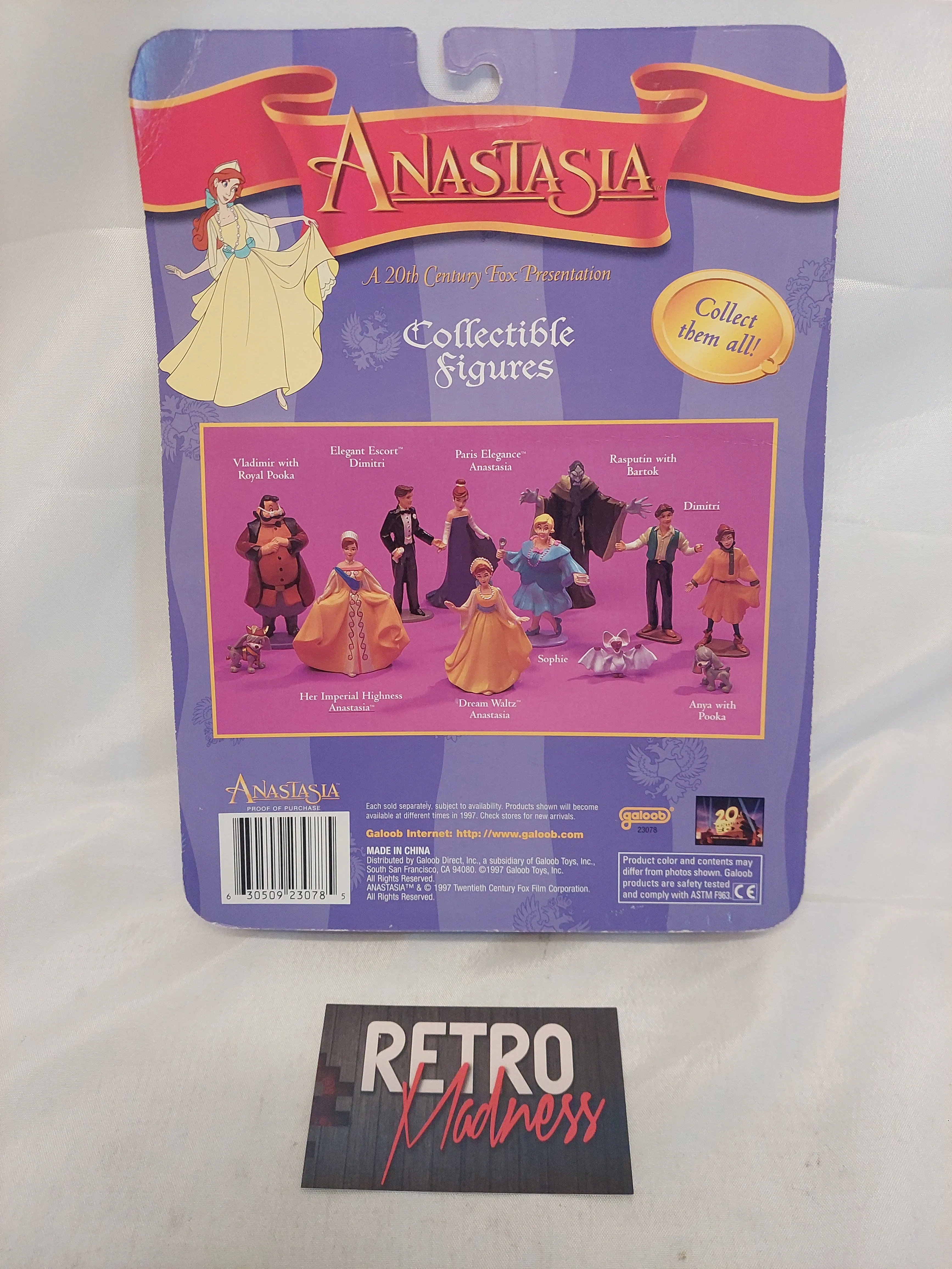 Vintage Galoob Anastasia Collectible Figures
