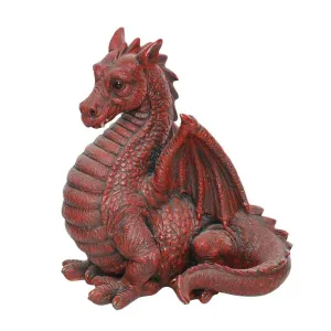 Vivid Arts 27cm Winged Red Dragon - BG-DGRE-D